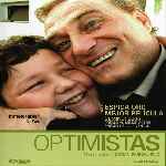 carátula frontal de divx de Optimistas