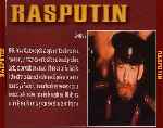 carátula trasera de divx de Rasputin - 1996