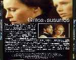 carátula trasera de divx de Gritos Y Susurros
