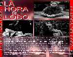 carátula trasera de divx de La Hora Del Lobo - 1967