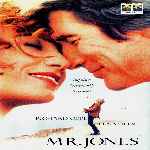carátula frontal de divx de Mr Jones - 1993