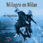 carátula frontal de divx de Milagro En Milan