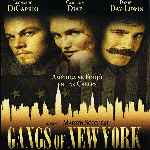 carátula frontal de divx de Gangs Of New York