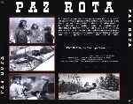 carátula trasera de divx de Paz Rota