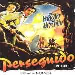 carátula frontal de divx de Perseguido - 1947