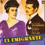 carátula frontal de divx de El Emigrante