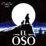 carátula frontal de divx de El Oso - 1988