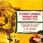 carátula frontal de divx de Harry Black Y El Tigre