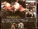 carátula trasera de divx de Hamlet - El Honor De La Venganza