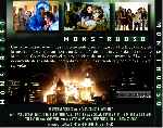 carátula trasera de divx de Monstruoso - V2