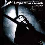 carátula frontal de divx de Larga Es La Noche
