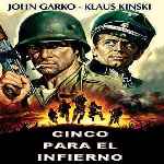 carátula frontal de divx de Cinco Para El Infierno