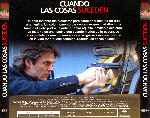carátula trasera de divx de Cuando Las Cosas Suceden