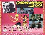 carátula trasera de divx de Simon Contamos Contigo