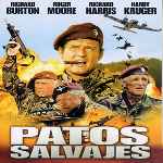 carátula frontal de divx de Patos Salvajes - V2