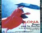 carátula trasera de divx de Ilona Llega Con La Lluvia