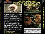 cartula trasera de divx de La Batalla Del Planeta De Los Ewoks