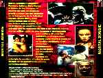 carátula trasera de divx de Mortal Zombie