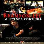 carátula frontal de divx de Brandon Lee - La Leyenda Continua
