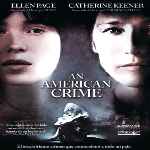 carátula frontal de divx de An American Crime