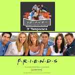 cartula frontal de divx de Friends - Temporada 03 - Volumen 01