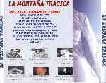 carátula trasera de divx de La Montana Tragica