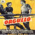 carátula frontal de divx de Orgullo