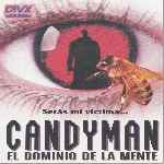 carátula frontal de divx de Candyman - El Dominio De La Mente