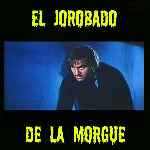 carátula frontal de divx de El Jorobado De La Morgue