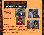 carátula trasera de divx de Amar En Tiempos Revueltos