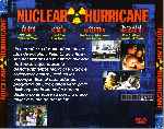 carátula trasera de divx de Nuclear Hurricane