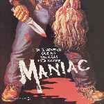 carátula frontal de divx de Maniac