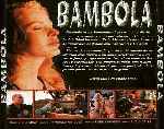 carátula trasera de divx de Bambola - V2