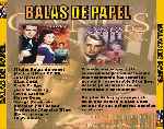 carátula trasera de divx de Balas De Papel