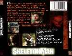 carátula trasera de divx de Skeleton Man