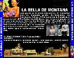 carátula trasera de divx de La Bella De Montana