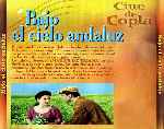carátula trasera de divx de Bajo El Cielo Andaluz