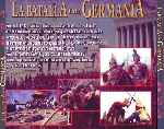 carátula trasera de divx de La Batalla De Germania