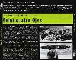 carátula trasera de divx de Veinticuatro Ojos