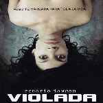 carátula frontal de divx de Violada