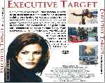 carátula trasera de divx de Executive Target - Traicion De Patriotas