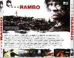 cartula trasera de divx de Rambo 4 - John Rambo - V2