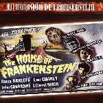 carátula frontal de divx de La Mansion De Frankenstein