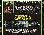 carátula trasera de divx de La Bestia De La Cueva Maldita