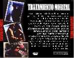 carátula trasera de divx de Tratamiento Mortal