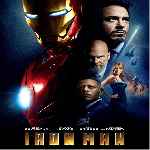carátula frontal de divx de Iron Man - 2008 - V2