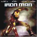carátula frontal de divx de Iron Man - 2008 - V3