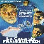 carátula frontal de divx de La Casa De Frankenstein