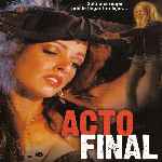 carátula frontal de divx de Acto Final