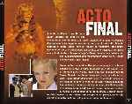 carátula trasera de divx de Acto Final